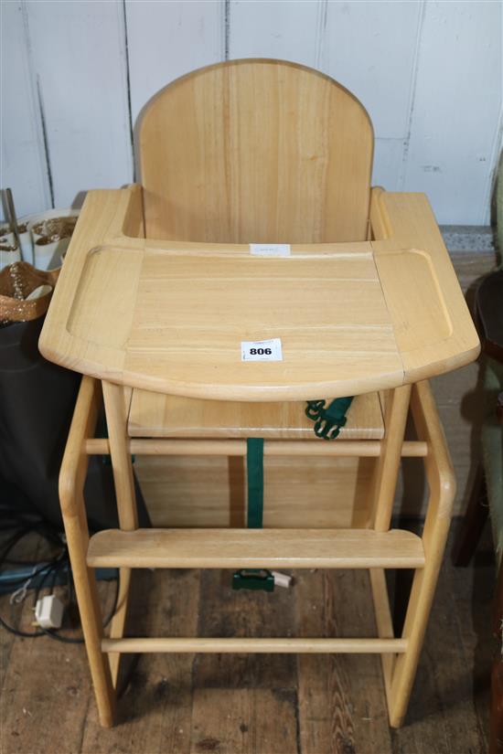 Childs high chair